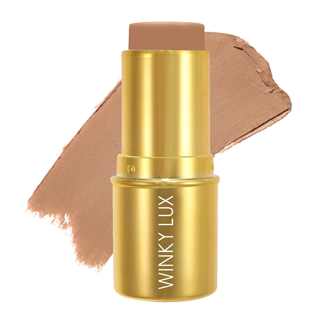 Winky Lux Bronze Age Bronzer Stick - Hydrating Cream Bronzer for Flawless, Smooth Skin | Buildable Coverage with Vitamin E