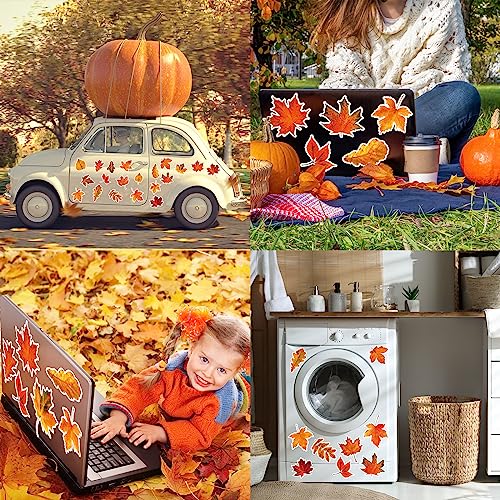 Fall Refrigerator Magnets 20-Piece Maple Leaf Thanksgiving Decor Set