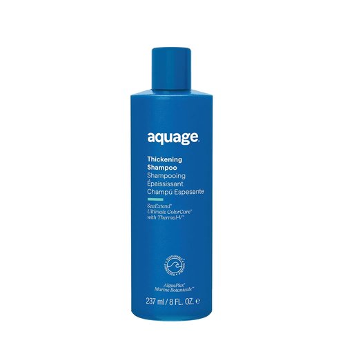 AQUAGE SeaExtend Thickening Shampoo - Thermal-V Technology Prevents Color Fade | 8 oz