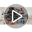 Velvet Christmas Ornaments Balls Flocked Holiday Decor - Green, Set of 12 - Variation F
