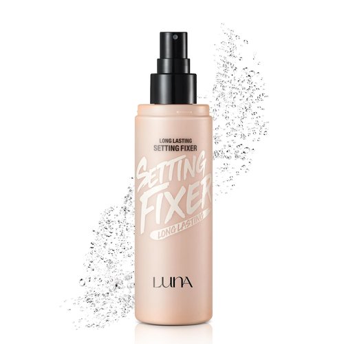 LUNA Long Lasting Setting Fixer Spray - Weightless Micro-Fine Mist for Natural Finish | 3.3 fl oz
