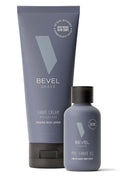 Bevel Shave Cream & Pre Shave Oil Bundle - Includes Shaving Cream for Men & Priming Oil, Clinically Tested to Reduce Skin Irritation and Prevent Razor Bumps