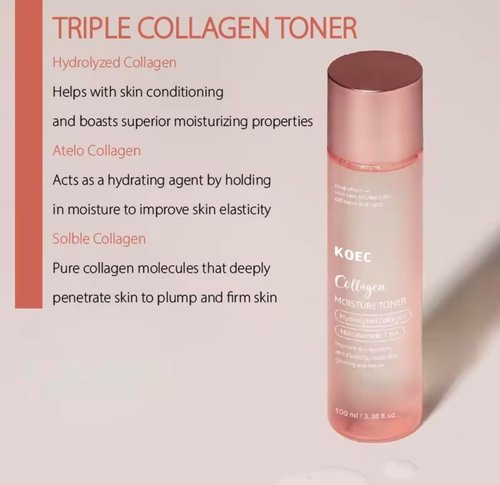 Beutivana Collagen Moisturizing Face Toner - Hydrating Formula for Youthful Skin