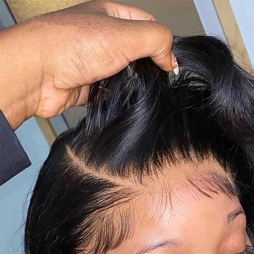 13x4 Full Lace Frontal Closure Ear To Ear 130% Density Free Part Straight Brazilian Virgin Human Hair Lace Frontal With Baby Hair For Black Women Natural Color 12 inch(13X4 lace frontal, 12)