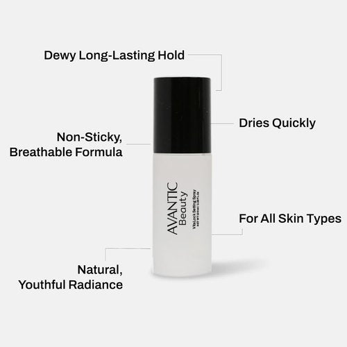 Avantic Beauty Makeup Setting Spray - Long-Lasting Hydration & Dewy Finish | Vegan & Cruelty-Free