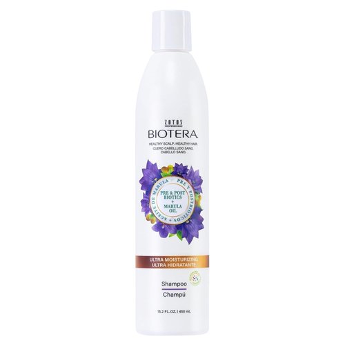 Biotera Ultra Moisturizing Shampoo - Hydrates Dry, Damaged Hair | Vegan, Paraben & Sulfate Free | Color-Safe