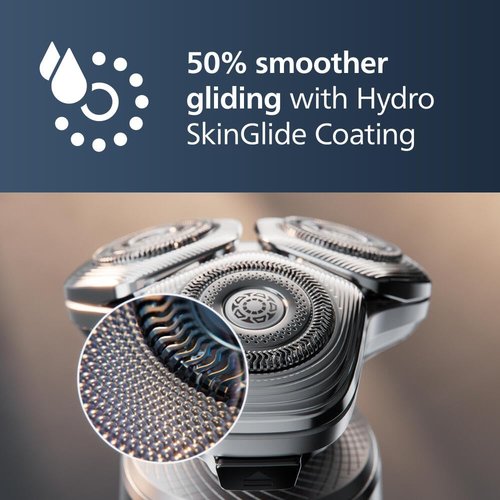 Philips Norelco Shaver Series 9000 Prestige - Wet & Dry Electric Shaver with SenseIQ Technology | Includes Nose Trimmer & Premium Case