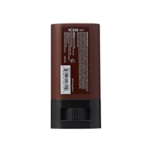 Kiss New York Airy Velvet Contour Stick - Deep 0.70 Oz | Dual-Ended Brush Set for Natural Sculpting