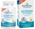 Nordic Naturals Ultimate Omega Soft Gels - High-Potency 1280 mg Omega-3 Fish Oil - Lemon Flavor - 90 Count