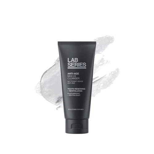 Lab Series Max LS Anti-Age Cleanser - Foaming Face Wash for Men - Detoxifies Skin, 3.4 fl oz