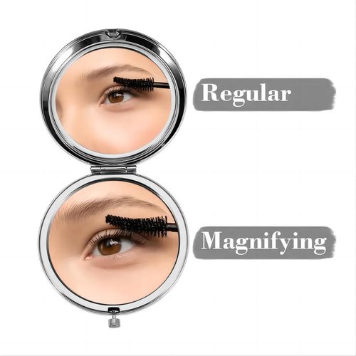 Soulpetals Bonus Daughter Gifts from Mom, Birthday Gifts for Bonus Daughter Adult, Gifts for Step Daughter Wedding Gift from Mom Bonus Daughter Makeup Compact Mirror for Christmas