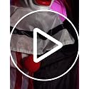 Modern Halloween Hanging Clown Decor with Chain & LED Lights - 65 Inches
