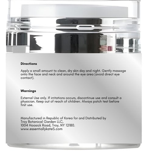 Essentially KateS Wrinkle Night Cream 50 ml - Pack of 1 -improve firmness, smooth wrinkles, and refine skin texture.- Korean Skincare