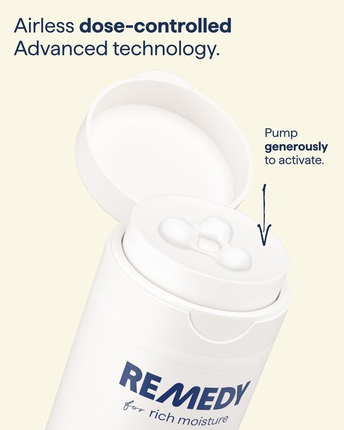 Remedy for Rich Moisture | Barrier Repairing Rich Cream Moisturizer for Normal to Dry Skin | Quadruple Ceramide Complex, Peptides, Squalane, Glycerin | By Dermatologist Dr. Shah, 1.7 fl. oz