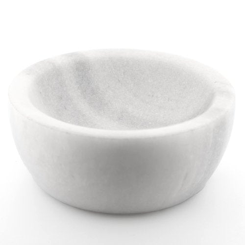 URBAN SOMBRERO ShayVe Bowl for Shaving Soap & Cream - Marble Shave Bowl For Soap & Cream - Exquisite Heat Insulated Wet Kit Addition (White)