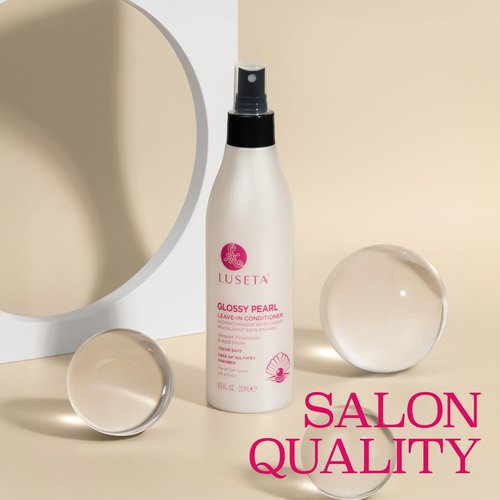 Luseta Glossy Pearl Leave-In Conditioner - Moisturizes & Hydrates Hair, Adds Shine | 8.5oz