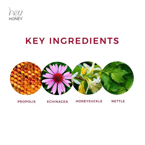 Hey Honey Tone It Up Facial Toner - Propolis, Echinacea & Niacinamide | Soothes Redness & Hydrates | 5.0 oz