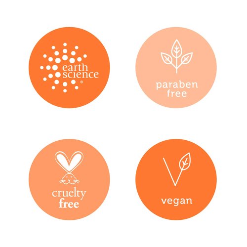 Earth Science Apricot Facial Scrub - Gentle Exfoliating Formula for All Skin Types | 3 Pack, 4 oz.