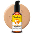 TruSkin Sunscreen Serum - SPF 30 Tinted Mineral Face Serum with Zinc Oxide & Vitamin C | 1 fl oz