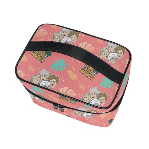 BAD BANANAS Golden Girls Makeup Bag - Stay Golden - Toiletry Bag for Women, Sister, Friend, Bestie