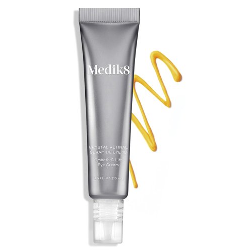 Medik8 Crystal Retinal Ceramide Eye Cream - Lifting & Smoothing Formula for Wrinkles - 0.5 ml