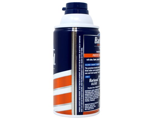 Barbasol Sensitive Skin Thick and Rich Shaving Cream, 10 Ounce Pack of 2