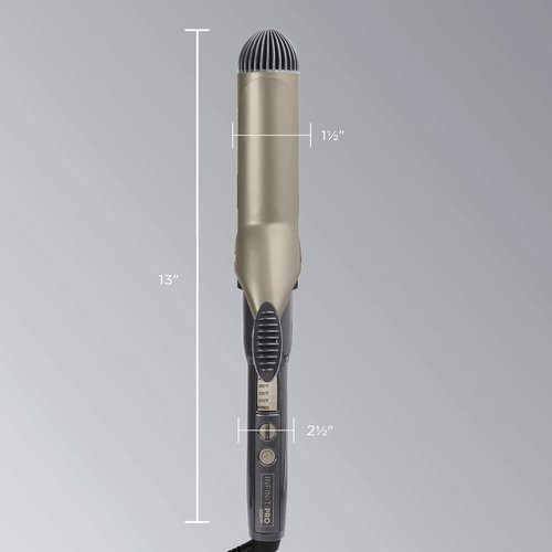 Conair INFINITIPRO Tourmaline Curling Iron - 1.5-Inch Ceramic Barrel for Soft Waves on Medium & Long Hair