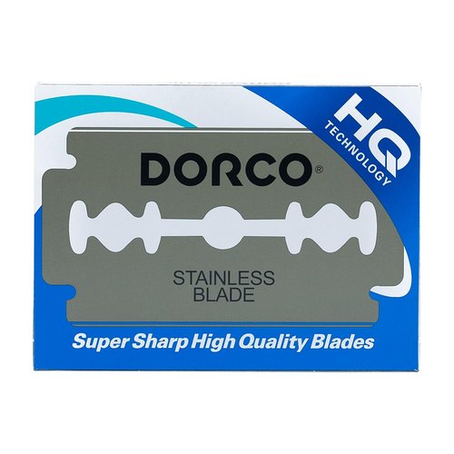 DORCO ST300 Platinum Double Edge Razor Blades | 100 Blades (1 Box)