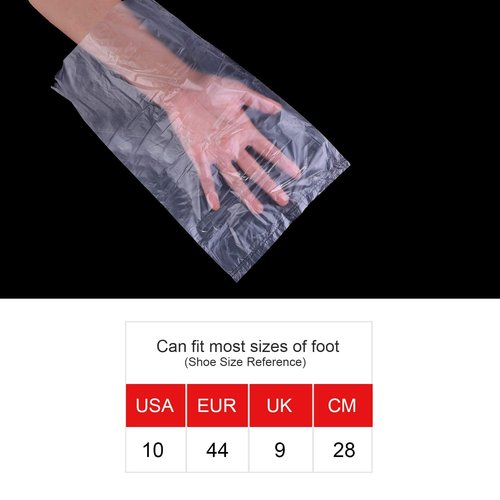 Sumind 600 Pcs Paraffin Wax Bags for Hands and Feet Disposable Paraffin Liners Bath Gloves Parafina Para Pies Y Manos Plastic Bags for Parafina Wax Machine Treatments