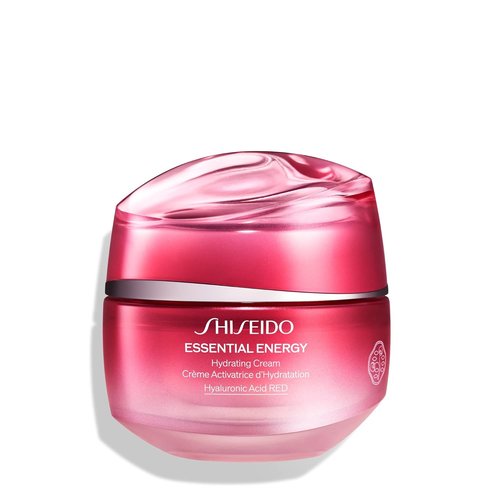 Shiseido Essential Energy Hydrating Cream - 24-Hour Hydration & Pore Minimizing with Hyaluronic Acid | Vegan for All Skin Types