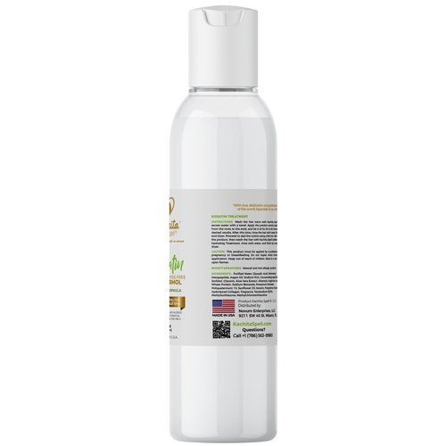 Brazilian Keratin Treatment Formaldehyde Free Kachita Spell Hair Straighteners No Formol Made in USA (8floz)