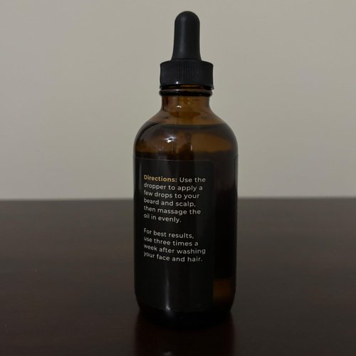 Dapper Davis Beard & Scalp Oil – Nourishing Hair & Beard Oil with Avocado, Jojoba & Rosemary Oils – Promotes Growth, Soothes Itchiness & Dryness – 4 fl oz(120ml)
