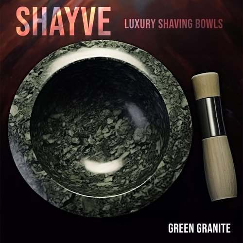 URBAN SOMBRERO ShayVe Bowl for Shaving Soap & Cream - Marble Shave Bowl For Soap & Cream - Exquisite Heat Insulated Wet Kit Addition (White)