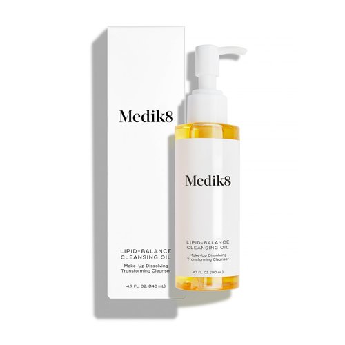 Medik8 Lipid-Balance Cleansing Oil - Transforming Facial Cleanser - Face Cleanser for Radiant Complexion - Face Wash for Women and Men - 4.7 oz