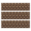 Halloween Catacombs Wall Backdrops - Creepy Skull and Bones Scene Set, 4x30 ft, 3 Pieces