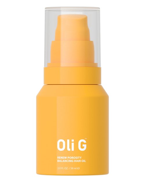 Oli G Renew Porosity Balancing Oil 2oz / 59ml | Lightweight Hair Oil for Frizz Control, Moisture Repair & Shine