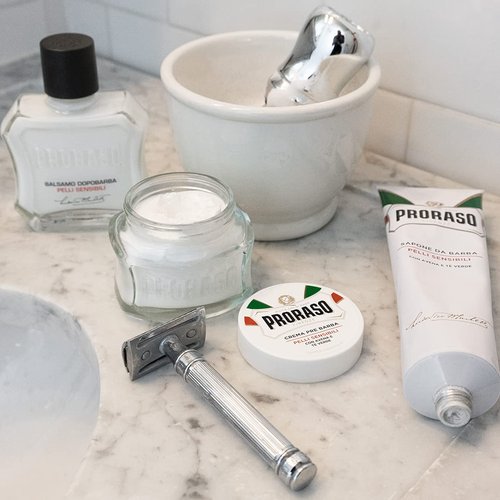 Proraso Vintage Toccasana Gift Set - 5.2 Oz Premium Shaving Cream & Accessories