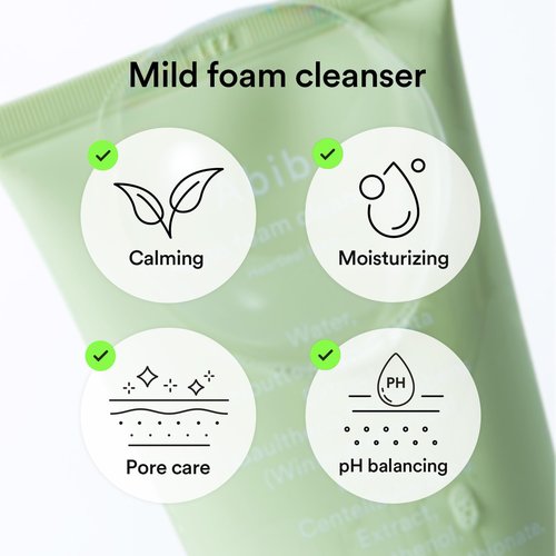 Abib Mild Foam Cleanser Heartleaf Foam 5.07 fl.oz