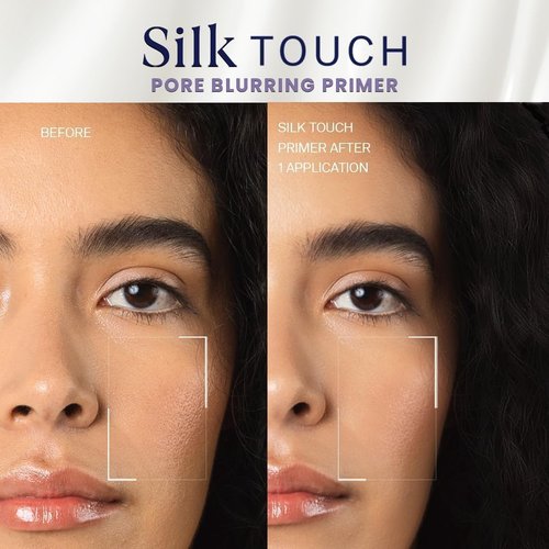 FLi.CKA Silk Touch 3-in-1 Moisturizer & Primer for Face Makeup - Hydrating, Lightweight Formula | 60g