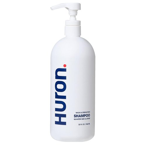 Huron Men's Daily Shampoo - Fresh Scent for Strong, Full Hair - Nourishing Argan Oil & Vitamins E/B7 | 32oz