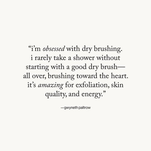 goop Beauty Dry Brush | Detoxifying Body Exfoliator | Wooden Handle with Natural Biodegradable Sisal Fibers | Sweeps Away Dead Skin | FSC Certified
