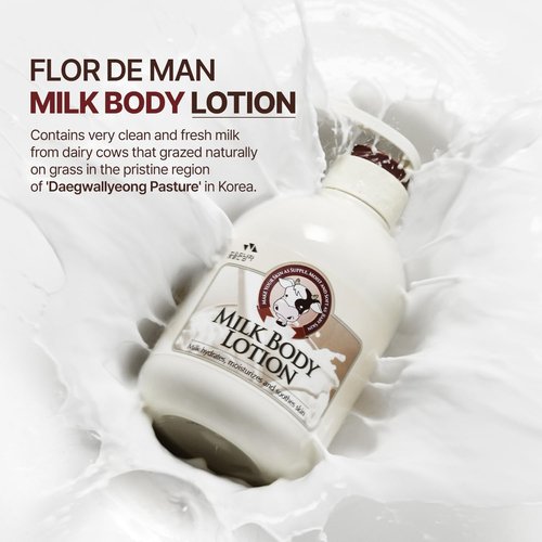 COSMOCOS Milk Body Lotion - Soothing & Moisturizing Formula | 500ml Size