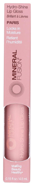 Mineral Fusion Hydro-Shine Lip Gloss - Paris Shade | 0.15 Ounces of Radiant Shine