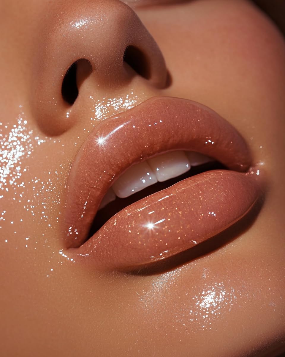 TUTLER HODGE Radiant Shine Lip Gloss - Egyptian Kiss 91 | Medium Shade for Luscious Lips