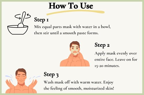 Moisturizing Face Mask by Organic & Natural Skincare | Hydrates & Softens Dry Skin - 7 oz
