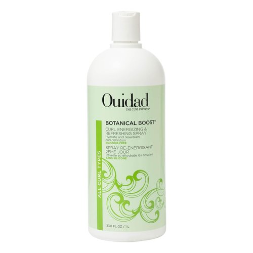 Ouidad Botanical Boost Curl Energizing Spray - Lightweight Curl Refresher for Curly Hair, No-Residue Formula