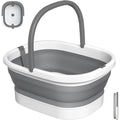 Nekteck Foot Soaking Tub Collapsible Bucket for Foot Bath Soak Tub, Foot Basin Foot Soaker with 138 Acupressure Nodes and Pumice Stone for Feet Massager Pedicure Foot Spa, Gifts for Men Women Dad Mom