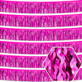 Rose Red Foil Fringe Garland - 6 Pack 10ft Metallic Tinsel Streamers for Party Decor