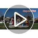6 Ft Lighted Inflatable Nativity Scene for Holiday Yard Decor