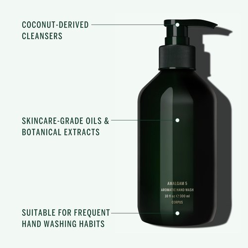 Corpus - Aromatic Hand Wash with Argan Oil & Vitamin E | Vegan, Non-Toxic Cleanser | 10 fl oz